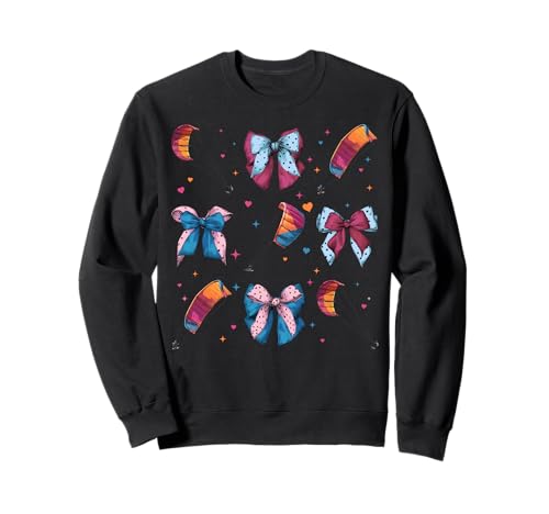 Drachen-Surfdrachen Surfer Girl Coquette Bow Sweatshirt von Womens Coquette Bow Kite Surfing Kite Surfer Gifts