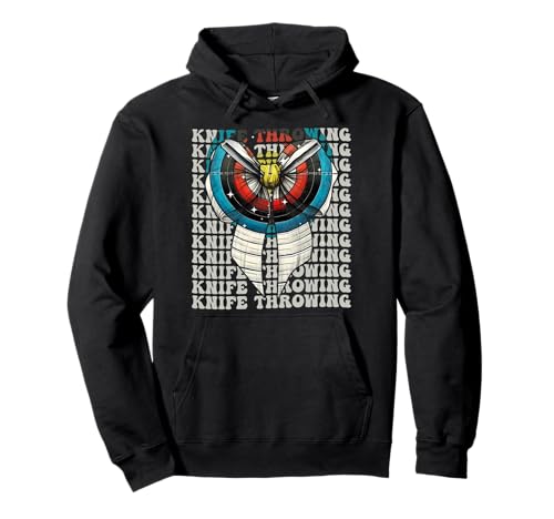 Messer Wurfmesser Werfer Mädchen Kokette Bogen Pullover Hoodie von Womens Coquette Bow Knife Throwing Thrower Gifts