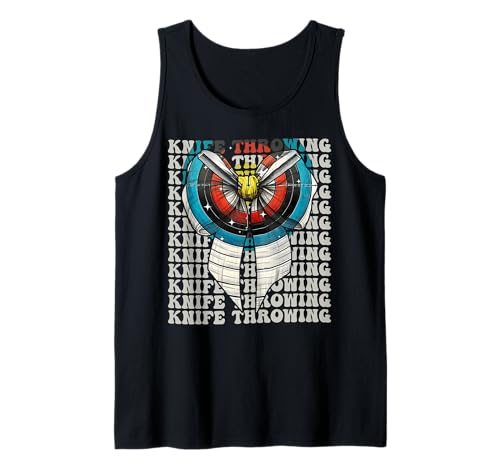 Messer Wurfmesser Werfer Mädchen Kokette Bogen Tank Top von Womens Coquette Bow Knife Throwing Thrower Gifts