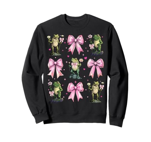 Loveland Frogman Cryptid Cryptozoology Kokettenbogen für Mädchen Sweatshirt Loveland Frogman Cryptid Cryptozoology Kokettenbogen für Mädchen Sweatshirt von Womens Coquette Bow Loveland Frogman Cryptid Gifts