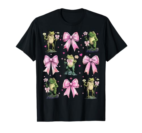 Loveland Frogman Cryptid Cryptozoology Kokettenbogen für Mädchen T-Shirt Loveland Frogman Cryptid Cryptozoology Kokettenbogen für Mädchen T-Shirt von Womens Coquette Bow Loveland Frogman Cryptid Gifts