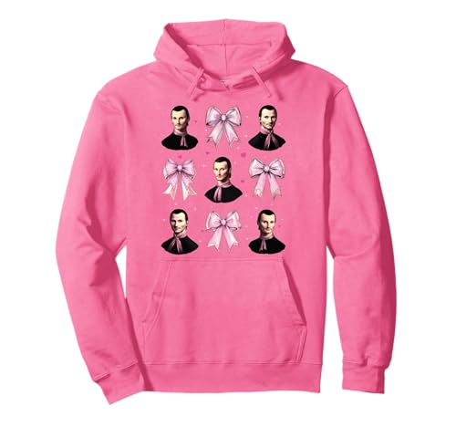 Machiavelli The Prince Girl Kokettenschleife, Rosa Pullover Hoodie Machiavelli The Prince Girl Kokettenschleife, Rosa Pullover Hoodie von Womens Coquette Bow Machiavelli The Prince Gifts