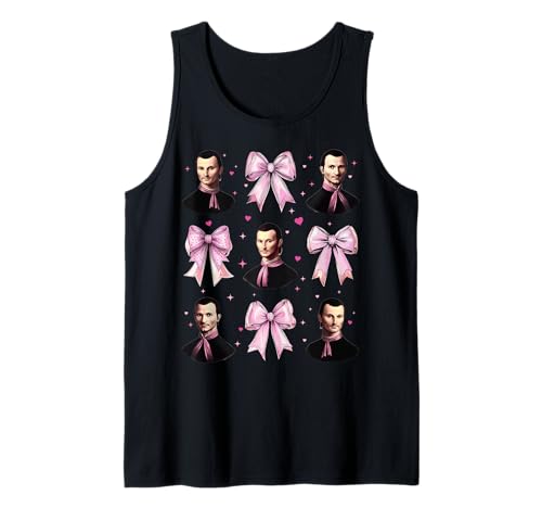 Machiavelli The Prince Girl Kokettenschleife, Rosa Tank Top Machiavelli The Prince Girl Kokettenschleife, Rosa Tank Top von Womens Coquette Bow Machiavelli The Prince Gifts