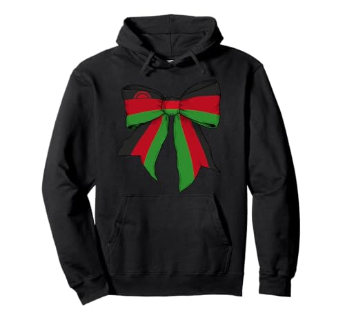 Kokettenschleifenband mit malawischer Flagge für Mädchen Pullover Hoodie Kokettenschleifenband mit malawischer Flagge für Mädchen Pullover Hoodie von Womens Coquette Bow Malawi Heritage Flag Gifts