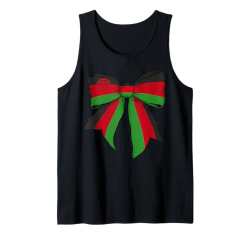 Kokettenschleifenband mit malawischer Flagge für Mädchen Tank Top Kokettenschleifenband mit malawischer Flagge für Mädchen Tank Top von Womens Coquette Bow Malawi Heritage Flag Gifts