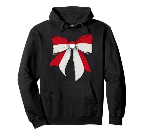 Kokettenschleifenband mit Flagge von Monaco Monacan Pride für Mädchen Pullover Hoodie Kokettenschleifenband mit Flagge von Monaco Monacan Pride für Mädchen Pullover Hoodie von Womens Coquette Bow Monaco Heritage Flag Gifts
