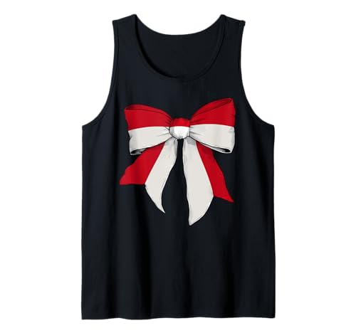 Kokettenschleifenband mit Flagge von Monaco Monacan Pride für Mädchen Tank Top Kokettenschleifenband mit Flagge von Monaco Monacan Pride für Mädchen Tank Top von Womens Coquette Bow Monaco Heritage Flag Gifts