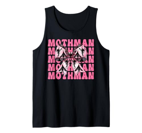 Mothman Cryptozoology Cryptid Girl Mama Kokette Bogen Tank Top von Womens Coquette Bow Mothman Cryptozoology Gifts
