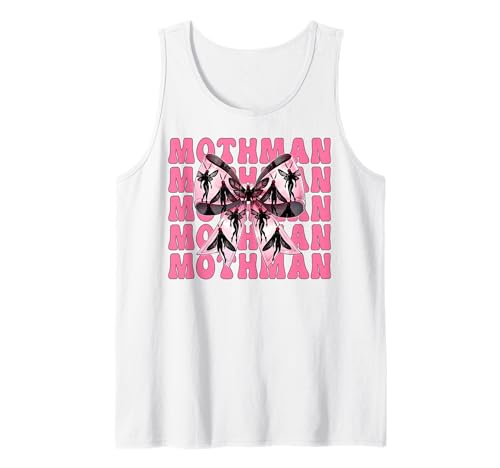 Mothman Cryptozoology Cryptid Girl Mama Kokette Bogen Tank Top von Womens Coquette Bow Mothman Cryptozoology Gifts