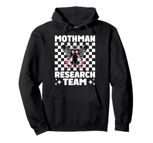 Mothman-Forschungsteam Kryptozoologie Cryptid Girl Mama Pullover Hoodie von Womens Coquette Bow Mothman Cryptozoology Gifts