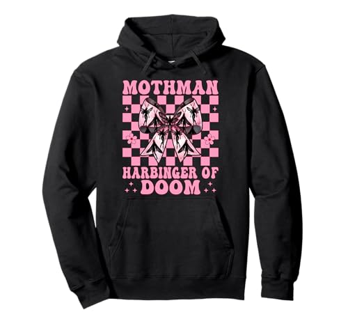 Mothman Harbinger of Doom Cryptozoology Cryptid Girl Mama Pullover Hoodie von Womens Coquette Bow Mothman Cryptozoology Gifts