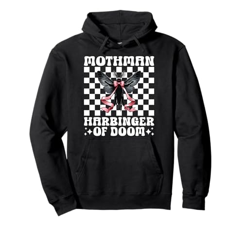 Mothman Harbinger of Doom Cryptozoology Cryptid Girl Mama Pullover Hoodie von Womens Coquette Bow Mothman Cryptozoology Gifts