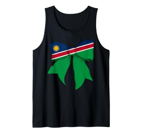 Kokettenschleifenband mit Namibia-Flagge für Mädchen Tank Top Kokettenschleifenband mit Namibia-Flagge für Mädchen Tank Top von Womens Coquette Bow Namibia Heritage Flag Gifts