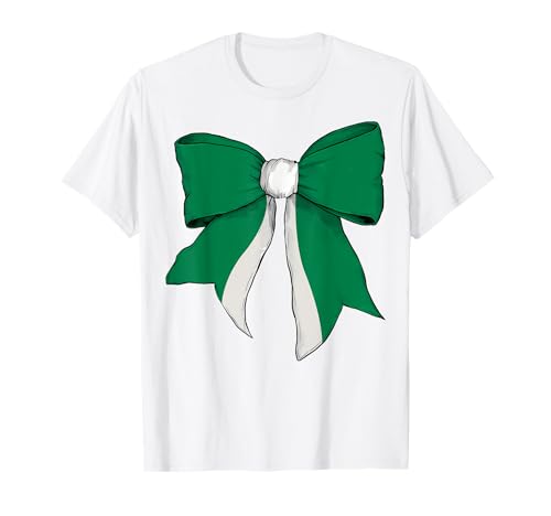 Nigeria Nigeria Pride Flag Girl Coquette Bow Ribbon T-Shirt Nigeria Nigeria Pride Flag Girl Coquette Bow Ribbon T-Shirt von Womens Coquette Bow Nigeria Heritage Flag Gifts