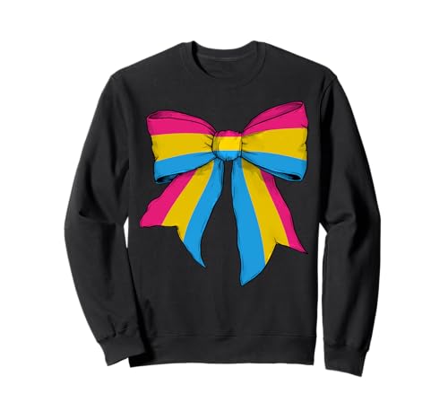 Pansexual Pride Pan Flag LGBTQ Coquette Bow für Mädchen Sweatshirt Pansexual Pride Pan Flag LGBTQ Coquette Bow für Mädchen Sweatshirt von Womens Coquette Bow Pansexual Pride LGBTQ Gifts