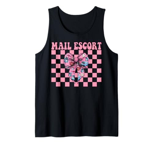 Mail Escort Postangestellter Postträger Post Lady Girl Mama Tank Top Mail Escort Postangestellter Postträger Post Lady Girl Mama Tank Top von Womens Coquette Bow Postal Worker Mail Lady Gifts