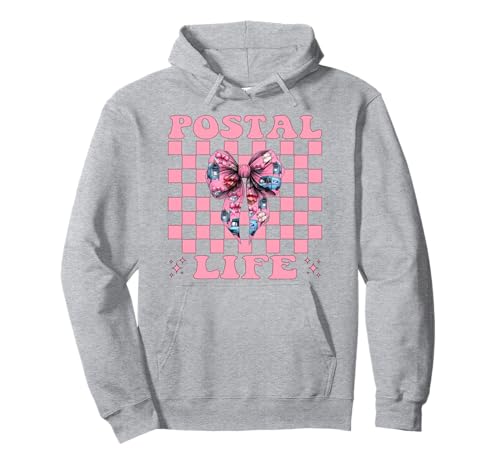 Postal Life Postangestellter Postträger Post Lady Girl Mom Pullover Hoodie Postal Life Postangestellter Postträger Post Lady Girl Mom Pullover Hoodie von Womens Coquette Bow Postal Worker Mail Lady Gifts