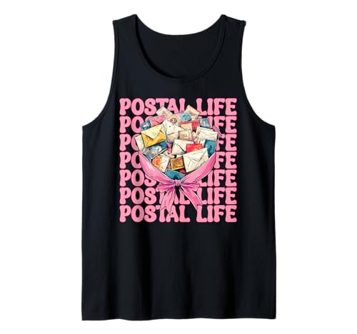 Postal Life Postangestellter Postträger Post Lady Girl Mom Tank Top Postal Life Postangestellter Postträger Post Lady Girl Mom Tank Top von Womens Coquette Bow Postal Worker Mail Lady Gifts