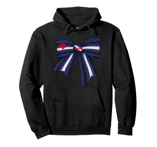 Puppy Paw Pride Flagge Mädchen Kokette Schleife Pullover Hoodie Puppy Paw Pride Flagge Mädchen Kokette Schleife Pullover Hoodie von Womens Coquette Bow Puppy Paw Gifts