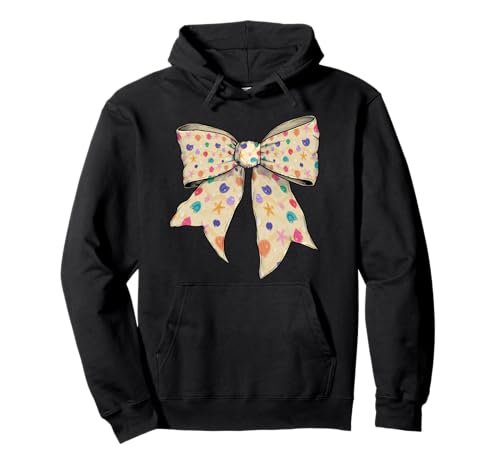 Muscheln Korallen Küste Strand Sommer Mädchen Kokette Schleife Pullover Hoodie Muscheln Korallen Küste Strand Sommer Mädchen Kokette Schleife Pullover Hoodie von Womens Coquette Bow Sea Shells Corals Gifts