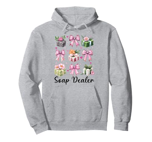 Seifenhändler Seifenherstellung Seifenmacher Mädchen Mama Kokette Schleife Pullover Hoodie von Womens Coquette Bow Soap Making Soap Maker Gifts