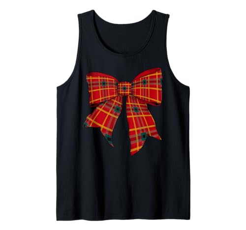 Stewart Schottenkaro Schottenkaro Mädchen Kokette Schleife Tank Top Stewart Schottenkaro Schottenkaro Mädchen Kokette Schleife Tank Top von Womens Coquette Bow Stewart Tartan Plaid Gifts
