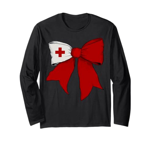 Kokettenschleifenband mit der Flagge von Tonga Tongan Pride für Mädchen Langarmshirt Kokettenschleifenband mit der Flagge von Tonga Tongan Pride für Mädchen Langarmshirt von Womens Coquette Bow Tonga Heritage Flag Gifts