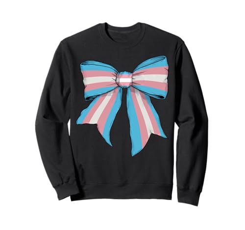 Transgender Pride Transflag LGBTQ Coquette Bow für Mädchen Sweatshirt Transgender Pride Transflag LGBTQ Coquette Bow für Mädchen Sweatshirt von Womens Coquette Bow Transgender Pride LGBTQ Gifts