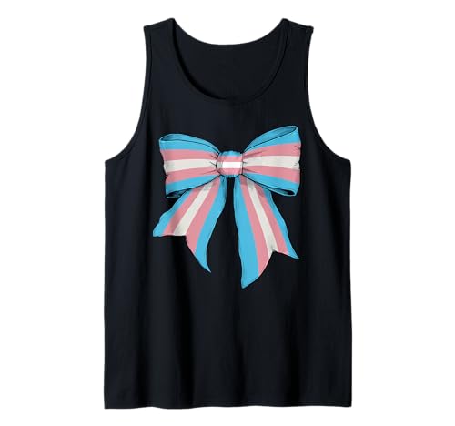 Transgender Pride Transflag LGBTQ Coquette Bow für Mädchen Tank Top Transgender Pride Transflag LGBTQ Coquette Bow für Mädchen Tank Top von Womens Coquette Bow Transgender Pride LGBTQ Gifts