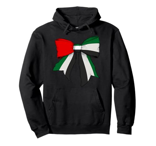 Vereinigte Arabische Emirate Emiraten UAE Flagge Mädchen Kokette Bogen Pullover Hoodie Vereinigte Arabische Emirate Emiraten UAE Flagge Mädchen Kokette Bogen Pullover Hoodie von Womens Coquette Bow United Arab Emirates UAE Gifts