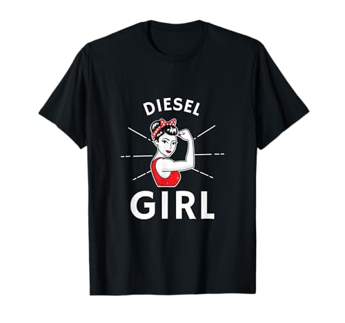 Diesel Truck Shirts Damen Diesel Girl Shirt Monster Trucks T-Shirt Diesel Truck Shirts Damen Diesel Girl Shirt Monster Trucks T-Shirt von Womens Diesel Truck Shirts by FLFT