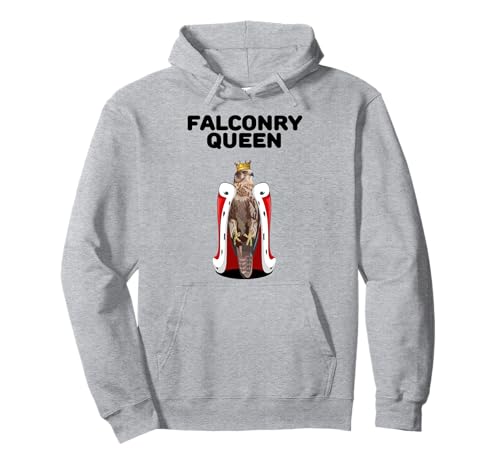 Falknerkönigin | Mädchen Falknerei T-Shirt | Damen Falknerei Pullover Hoodie Falknerkönigin | Mädchen Falknerei T-Shirt | Damen Falknerei Pullover Hoodie von Womens Falconry Shirts for Girls