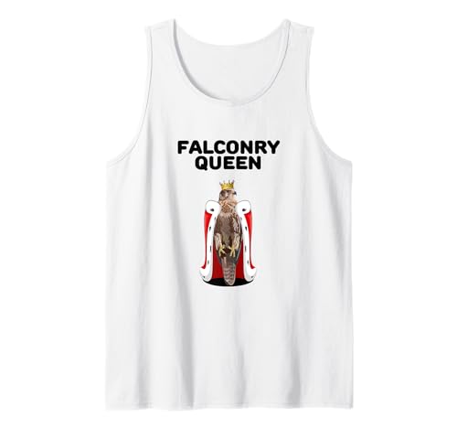 Falknerkönigin | Mädchen Falknerei T-Shirt | Damen Falknerei Tank Top Falknerkönigin | Mädchen Falknerei T-Shirt | Damen Falknerei Tank Top von Womens Falconry Shirts for Girls