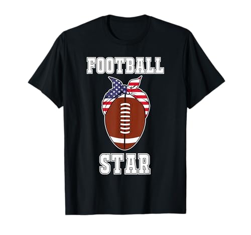 Fußballtrikot für Damen, Geschenk für Top-Spieler und Teams T-Shirt von Womens Football Player Sports Apparel