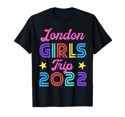 London Girls Trip 2022 Passender Junggesellinnenabschied Bachelorette Squ T-Shirt London Girls Trip 2022 Passender Junggesellinnenabschied Bachelorette Squ T-Shirt von Womens Girls Squad Travel Outfits