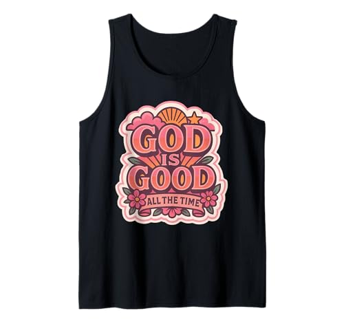 Damen God is Good All The Time Christian Girl Jesus Christus Tank Top Damen God is Good All The Time Christian Girl Jesus Christus Tank Top von Womens God Is Good All The Time Christian Products