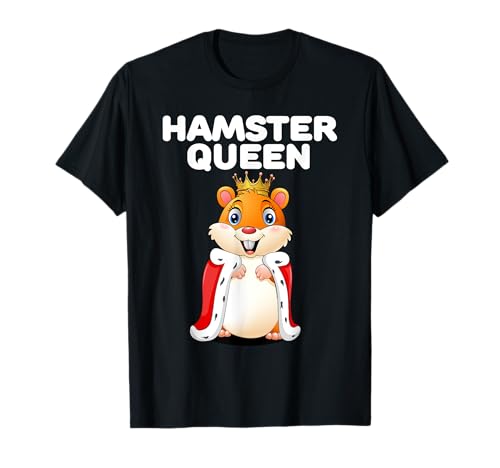 Hamster Queen | Mädchen Hamster T-Shirt | Damen Hamster T-Shirt Hamster Queen | Mädchen Hamster T-Shirt | Damen Hamster T-Shirt von Womens Hamster Shirts for Girls