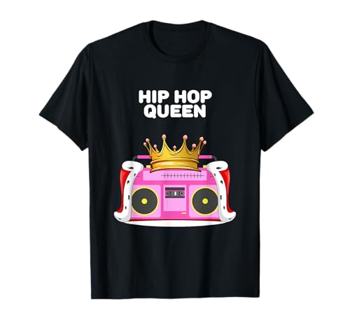 Hip Hop Queen | Mädchen Hip Hop T-Shirt | Damen Hip Hop T-Shirt Hip Hop Queen | Mädchen Hip Hop T-Shirt | Damen Hip Hop T-Shirt von Womens Hip Hop Shirts for Girls