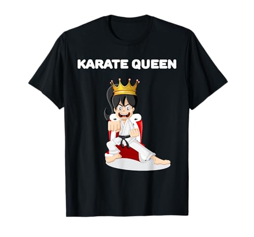 Karate Queen | Mädchen Karate T-Shirt | Damen Karate T-Shirt Karate Queen | Mädchen Karate T-Shirt | Damen Karate T-Shirt von Womens Karate Shirts for Girls