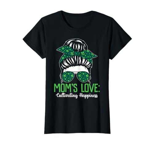 Damen Smoker Pot Leaf Cannabis Marihuana Stoner 420 Weed Mom Life T-Shirt Damen Smoker Pot Leaf Cannabis Marihuana Stoner 420 Weed Mom Life T-Shirt von Womens Marijuana Cannabis Weed Funny 420 Stoner