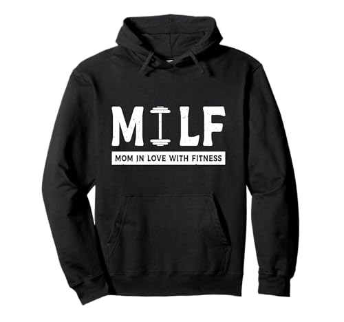 Frauen Milf Mama Verliebt Mit Fitness Workout Lustige Turnhalle Pullover Hoodie Frauen Milf Mama Verliebt Mit Fitness Workout Lustige Turnhalle Pullover Hoodie von Womens Milf Mom In Love