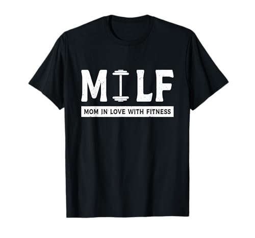Frauen Milf Mama Verliebt Mit Fitness Workout Lustige Turnhalle T-Shirt Frauen Milf Mama Verliebt Mit Fitness Workout Lustige Turnhalle T-Shirt von Womens Milf Mom In Love