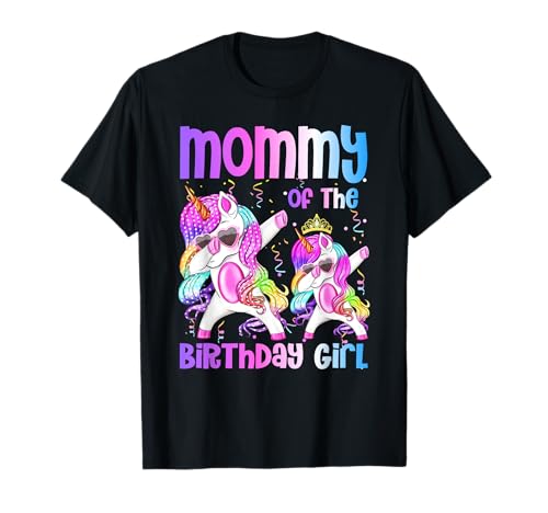 Einhorn Mommy, Mommy of the Birthday Girl T-Shirt Einhorn Mommy, Mommy of the Birthday Girl T-Shirt von Womens Mommy Of The Birthday Princess