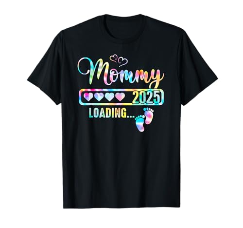 Bald ist Mamiest 2025 Muttertag für frischgebackene Mama T-Shirt Bald ist Mamiest 2025 Muttertag für frischgebackene Mama T-Shirt von Womens New Mommy Loading est 2025