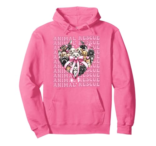 Animal Rescue Adopt Hunde Katzen Mädchen Kokette Schleife Rosa Pullover Hoodie Animal Rescue Adopt Hunde Katzen Mädchen Kokette Schleife Rosa Pullover Hoodie von Womens Pink Coquette Bow Animal Rescue Adopt Gifts
