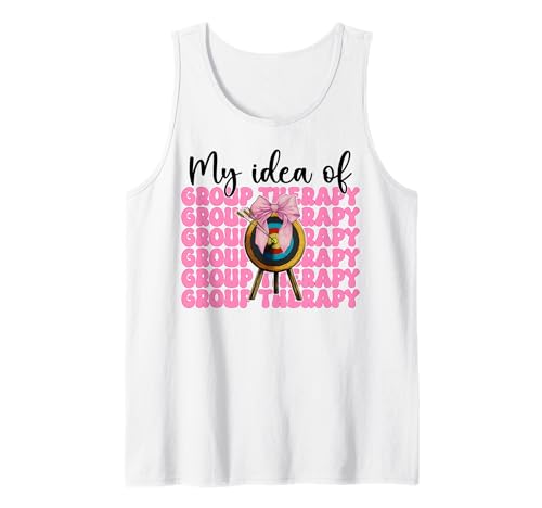 Bogenschießen Mädchen Mama Bogenschützer Bogen und Pfeil Idee der Gruppentherapie Tank Top von Womens Pink Coquette Bow Archery Archer Gifts