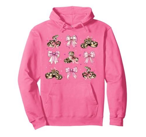 Ball Python Snake Girl Kokette Schleife Rosa Mama Pullover Hoodie Ball Python Snake Girl Kokette Schleife Rosa Mama Pullover Hoodie von Womens Pink Coquette Bow Ball Python Snake Gifts