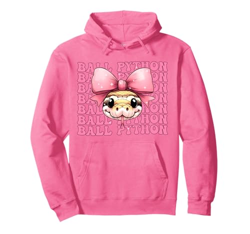 Kokette Schleife Ball Python Schlange Mädchen Mama Muttertag Rosa Pullover Hoodie Kokette Schleife Ball Python Schlange Mädchen Mama Muttertag Rosa Pullover Hoodie von Womens Pink Coquette Bow Ball Python Snake Gifts