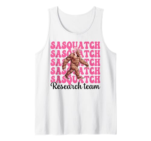 Sasquatch Research Team Lustiger Bigfoot Girl Mom Coquette Bow Tank Top Sasquatch Research Team Lustiger Bigfoot Girl Mom Coquette Bow Tank Top von Womens Pink Coquette Bow Bigfoot Sasquatch Gifts