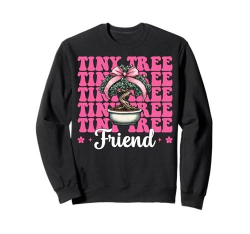 Lustiger Bonsai, Japanisches Zen, Mädchen, Mutter, Kokette, Kleiner Baumfreund Sweatshirt von Womens Pink Coquette Bow Bonsai Tree Zen Gifts